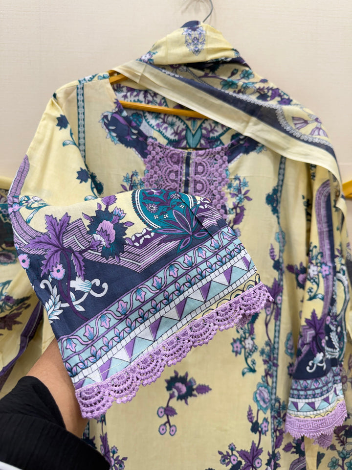 Cotton ready to wear Suits ￼