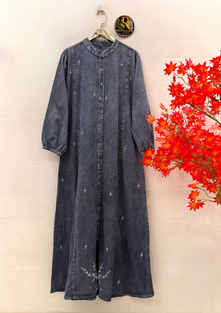 Denim Long Gown’s
