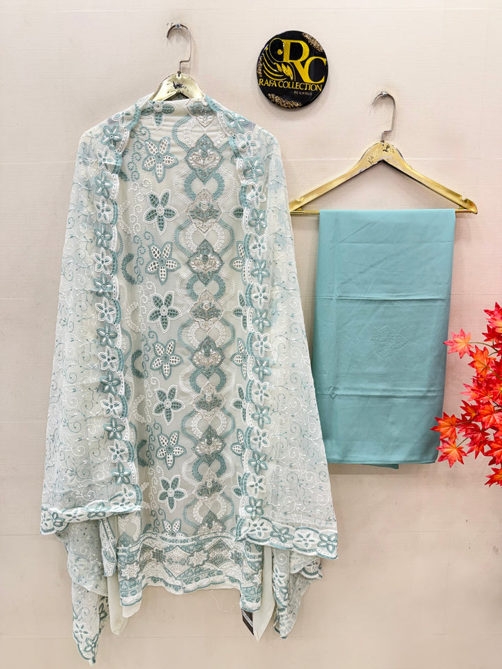 Georgette Unstich Suit