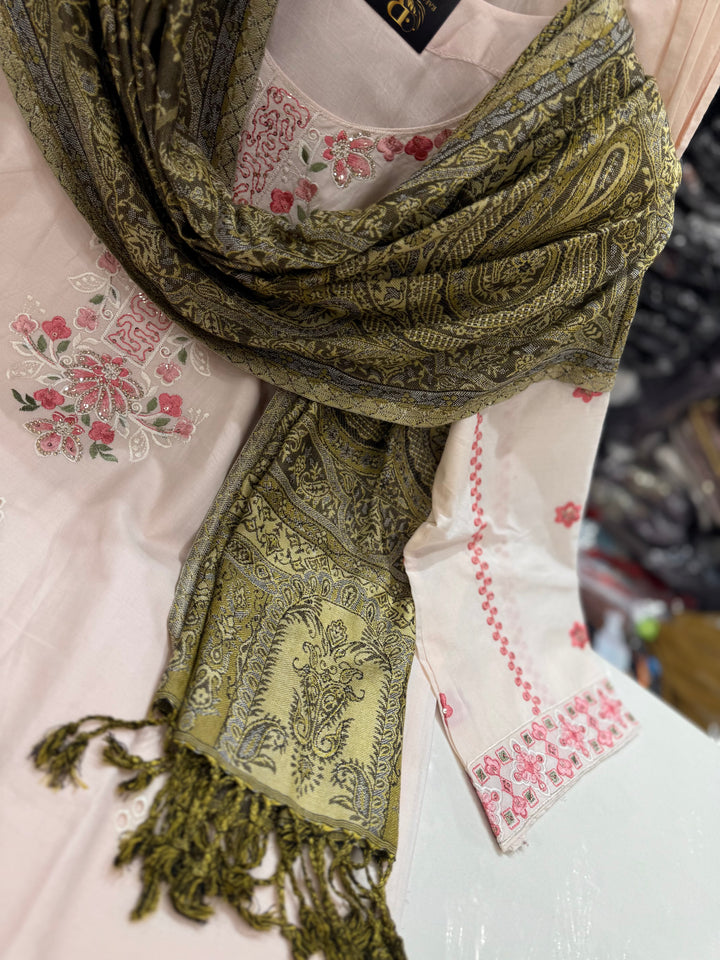 Chikankari pashmina sets