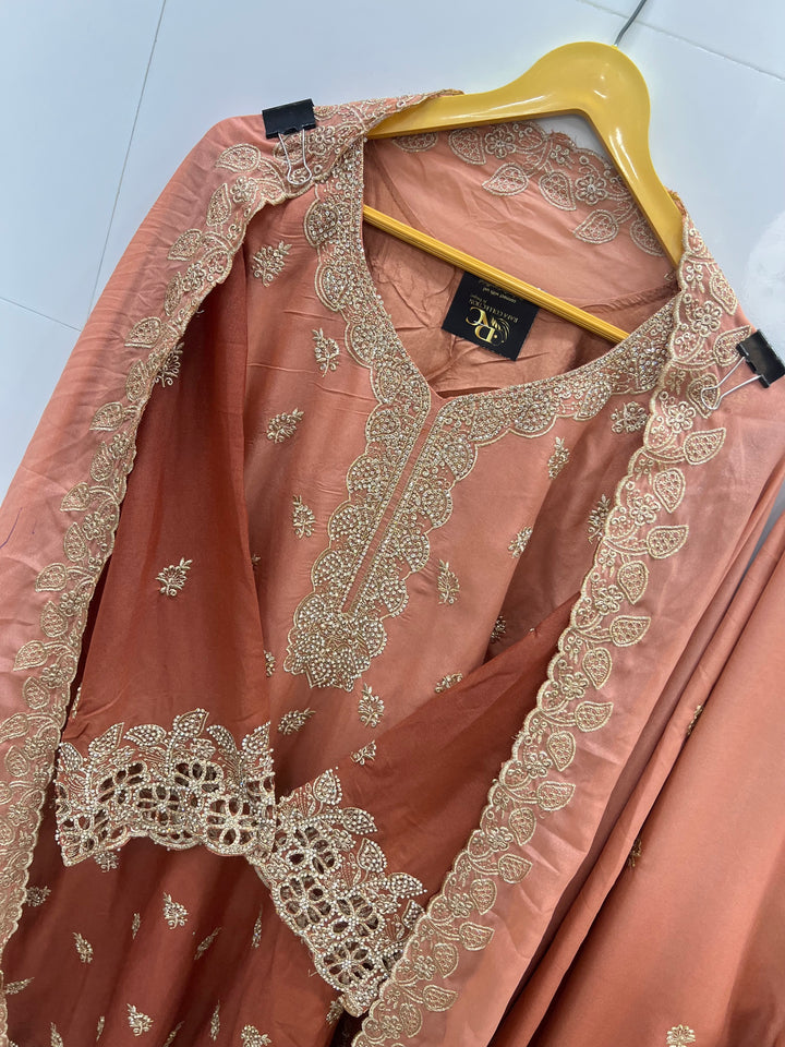 Pakistani party wear suits 17396