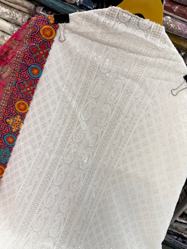 Georgette Unstich Suit