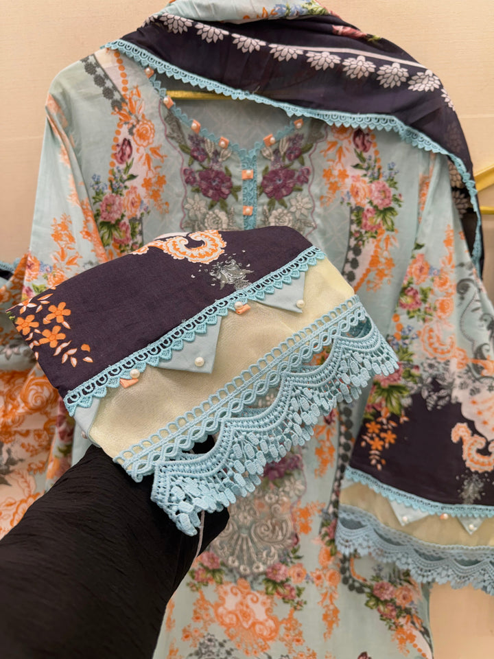 Pakistani patchwork suits
