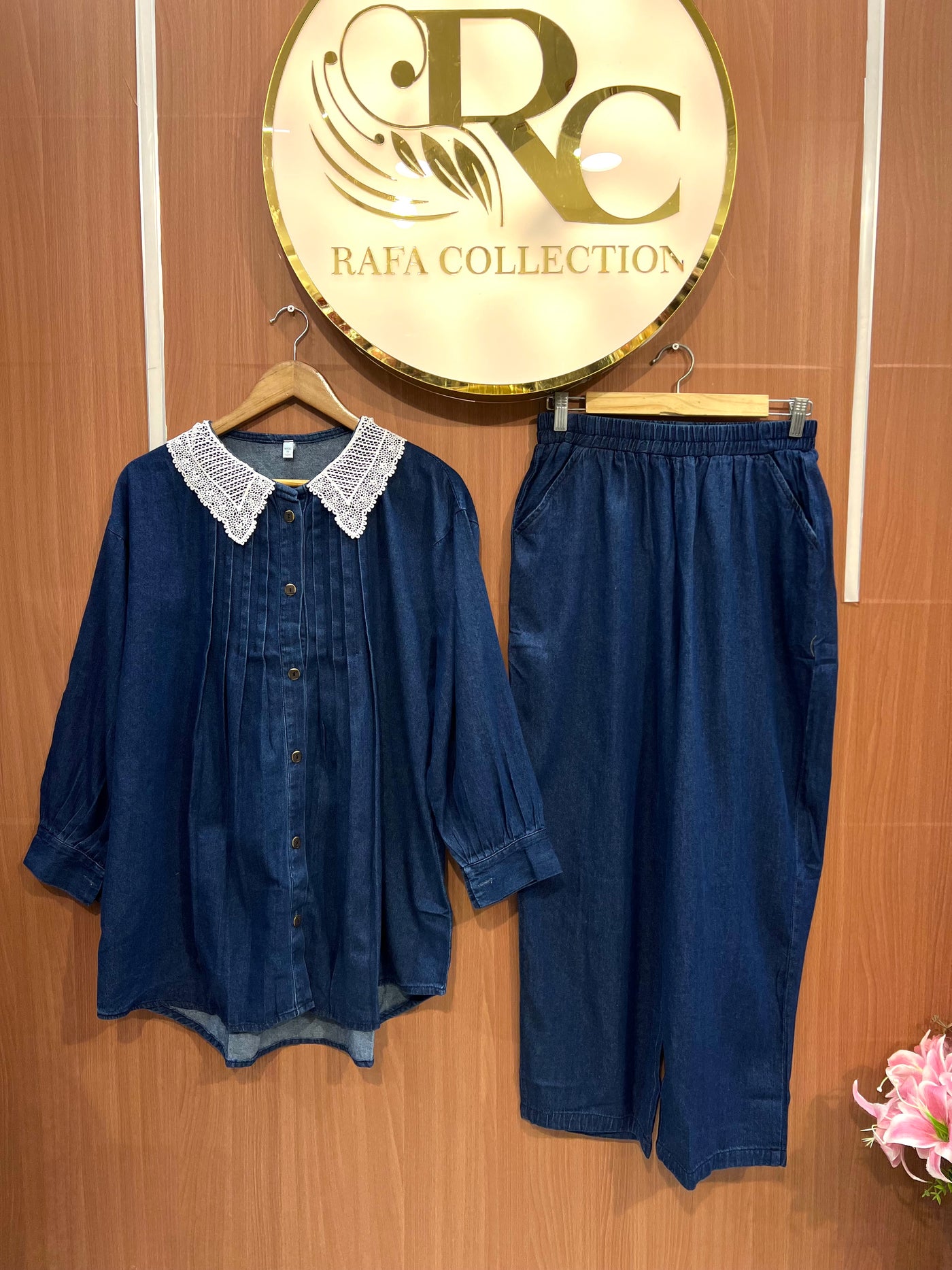 Denim co - ord set’s  7113