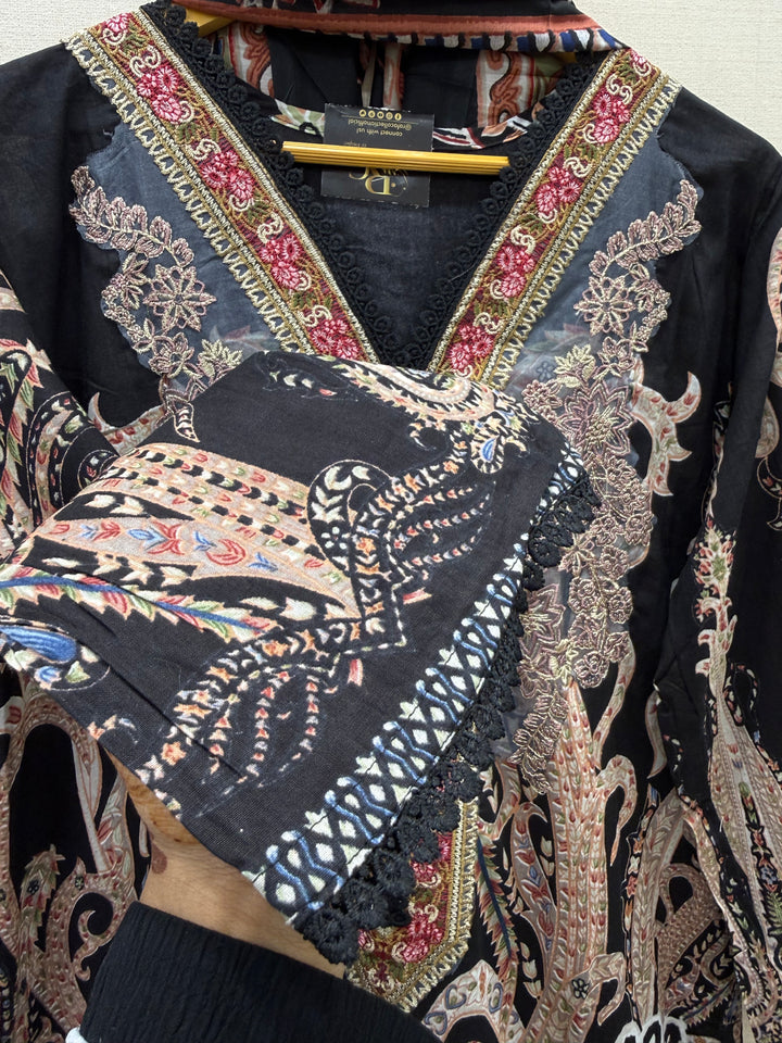 Pakistani patch work suits 2595