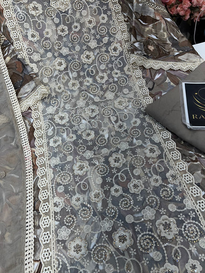 Cotton Handwork Suit 67280
