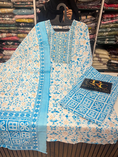 699/- Cotton Kurti Pant Sale