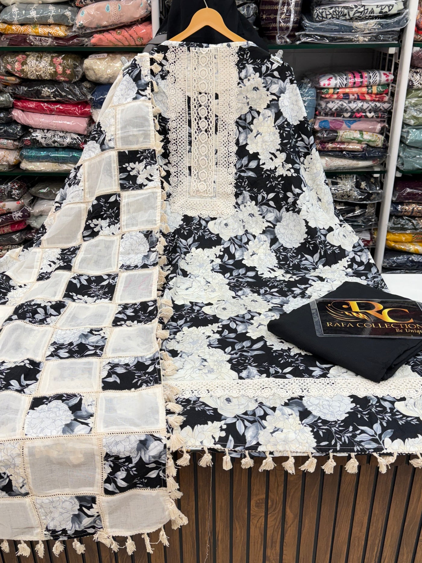 Pure cotton designer Suit 2229