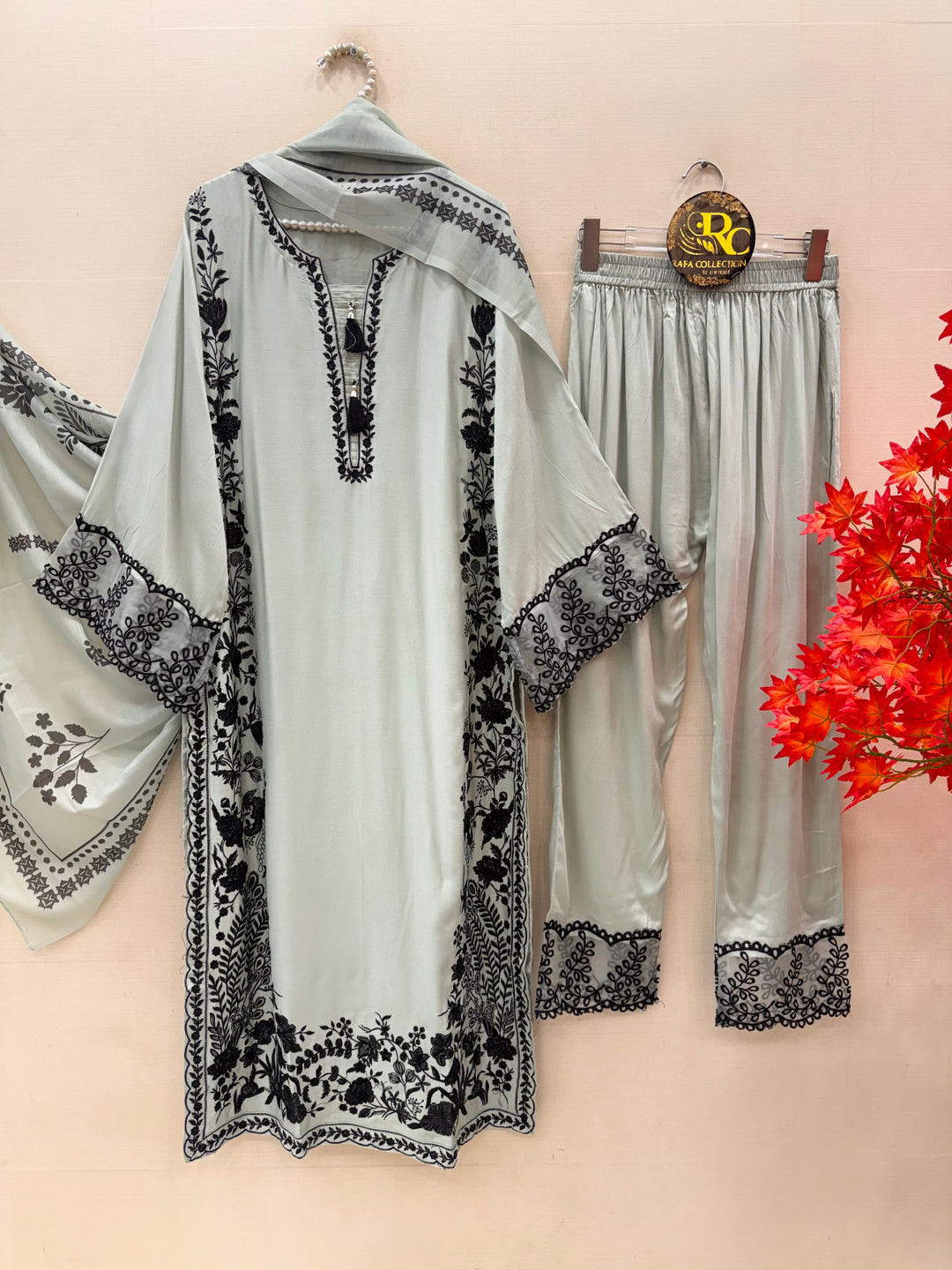 Embroidered Long Suits