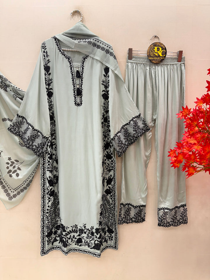 Embroidered Long Suits
