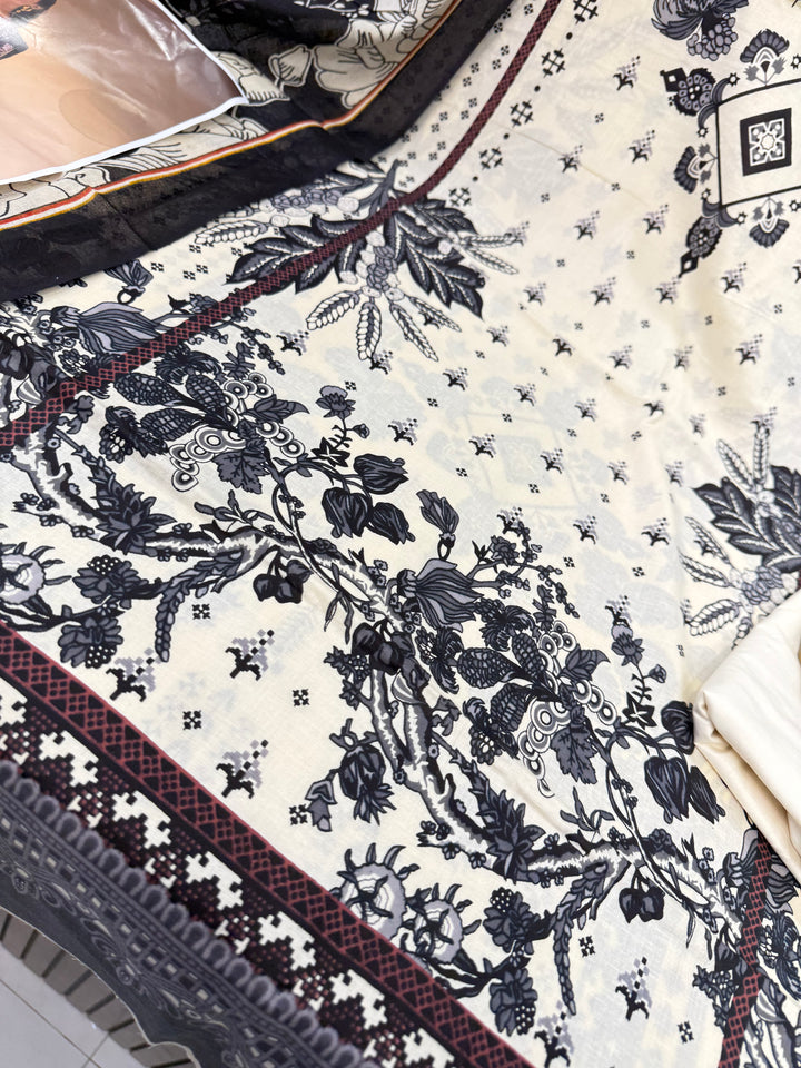 Cotton printed unstitched suits 2900