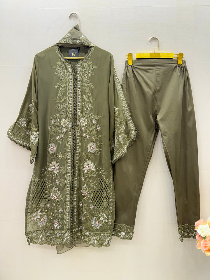 Georgette Embroidered suits