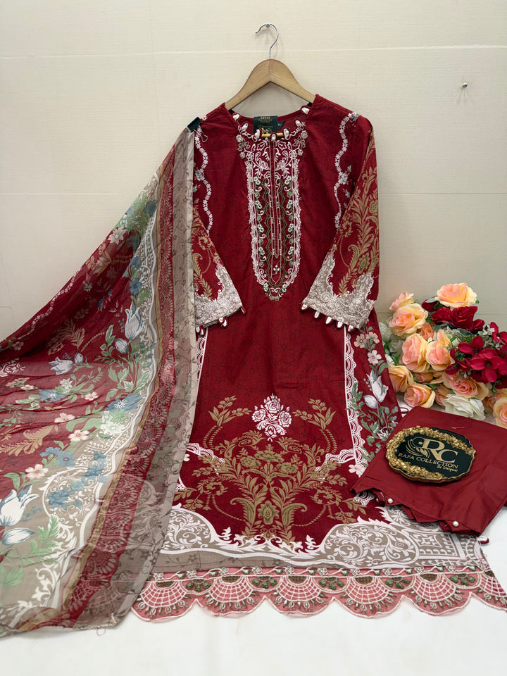 Pakistani patch work suit