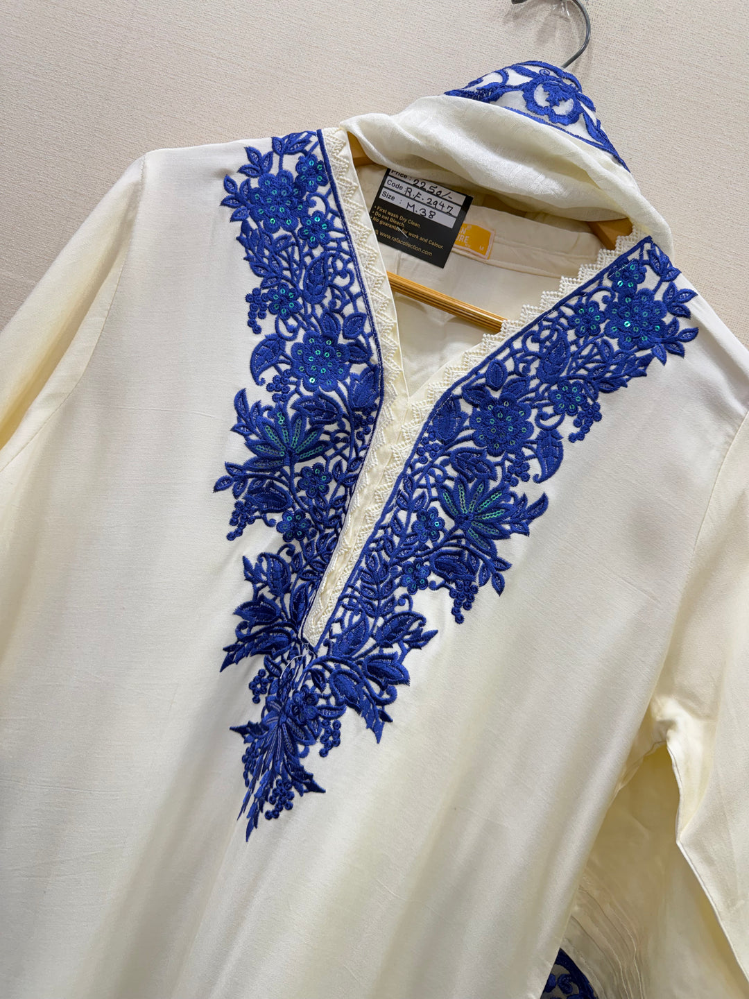 Embroidered Farshi suits