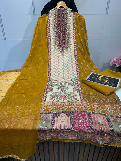 Zara Unstitched Suit 1775