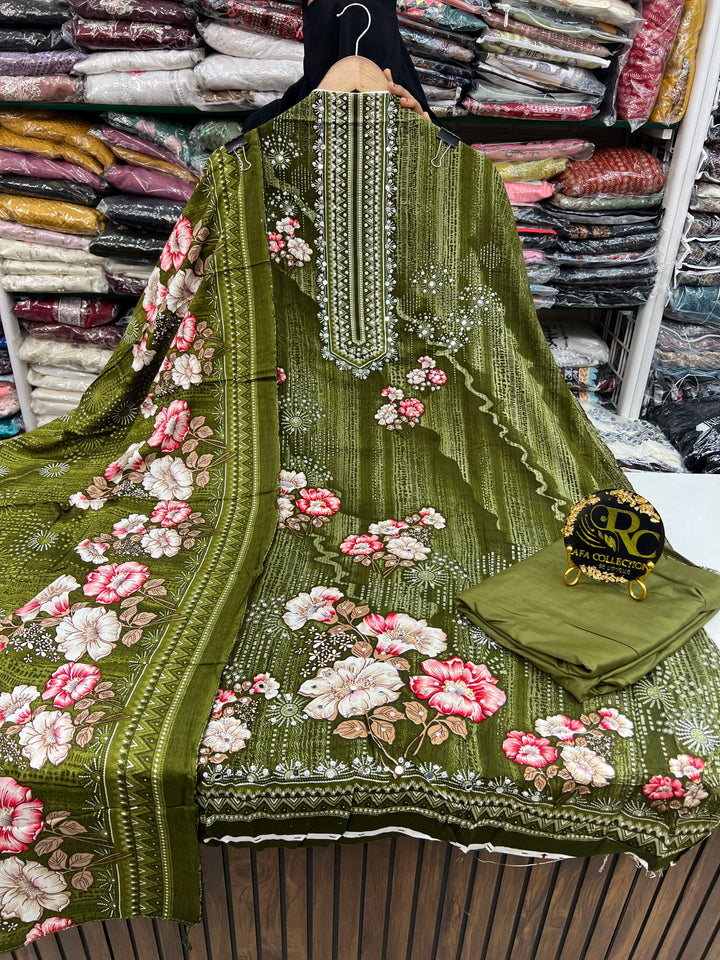 Rayon unstitched suits 2787