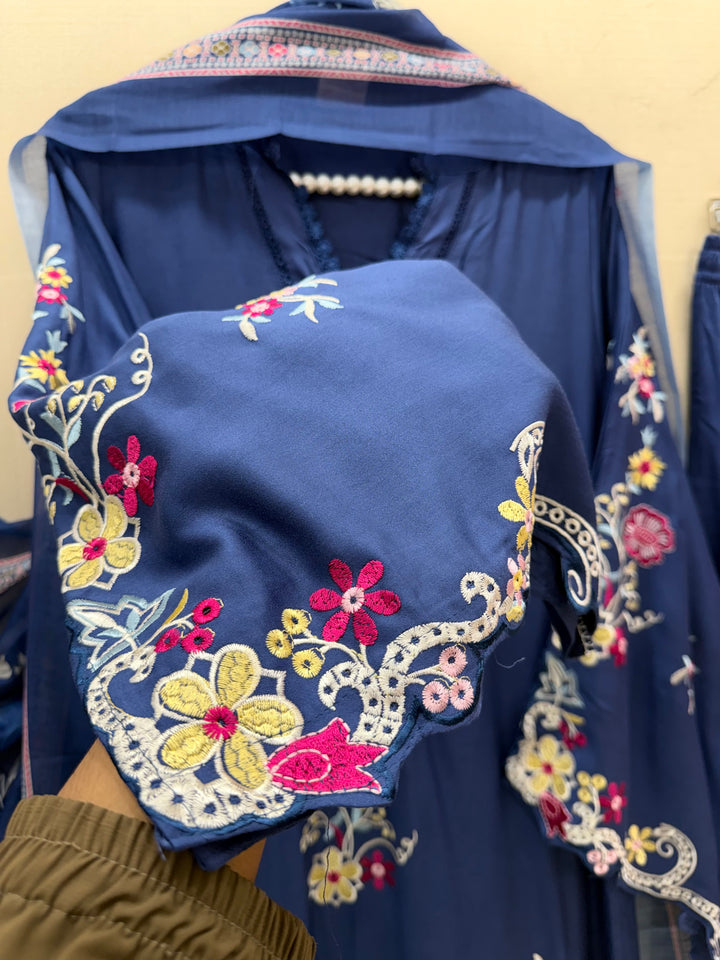 Embroidered Long Suits