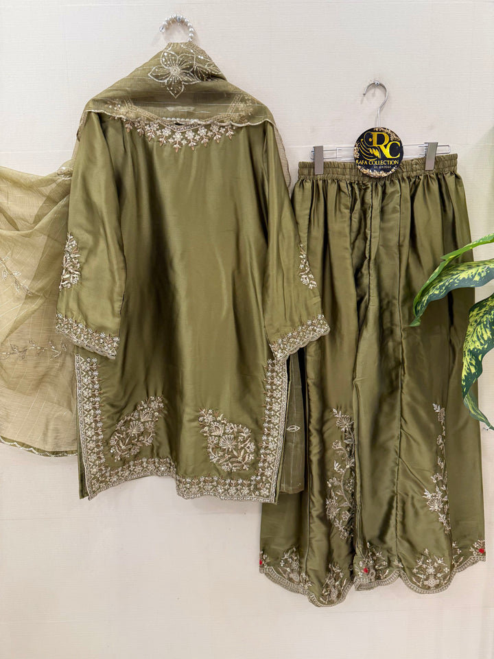 Pakistani plazzo ethnic suits for women