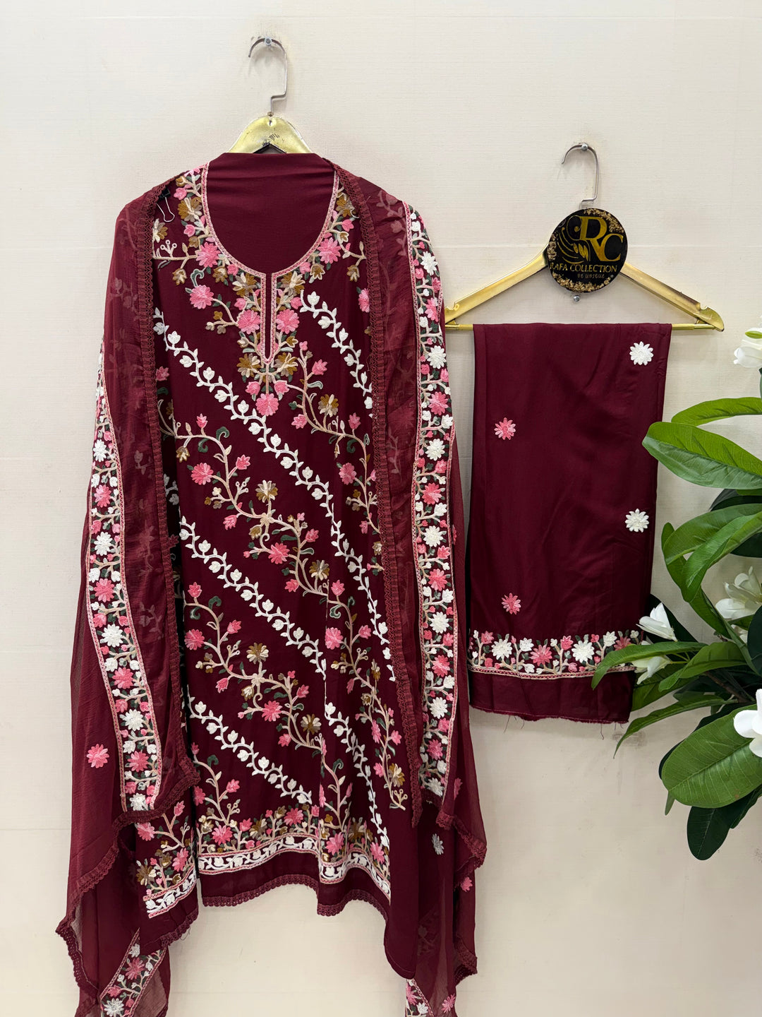Kashmiri unstitched suits