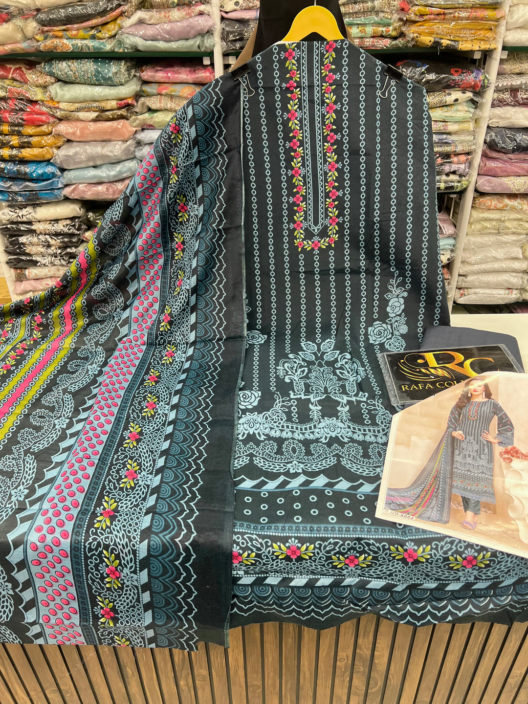 Cotton Printed suit 182852