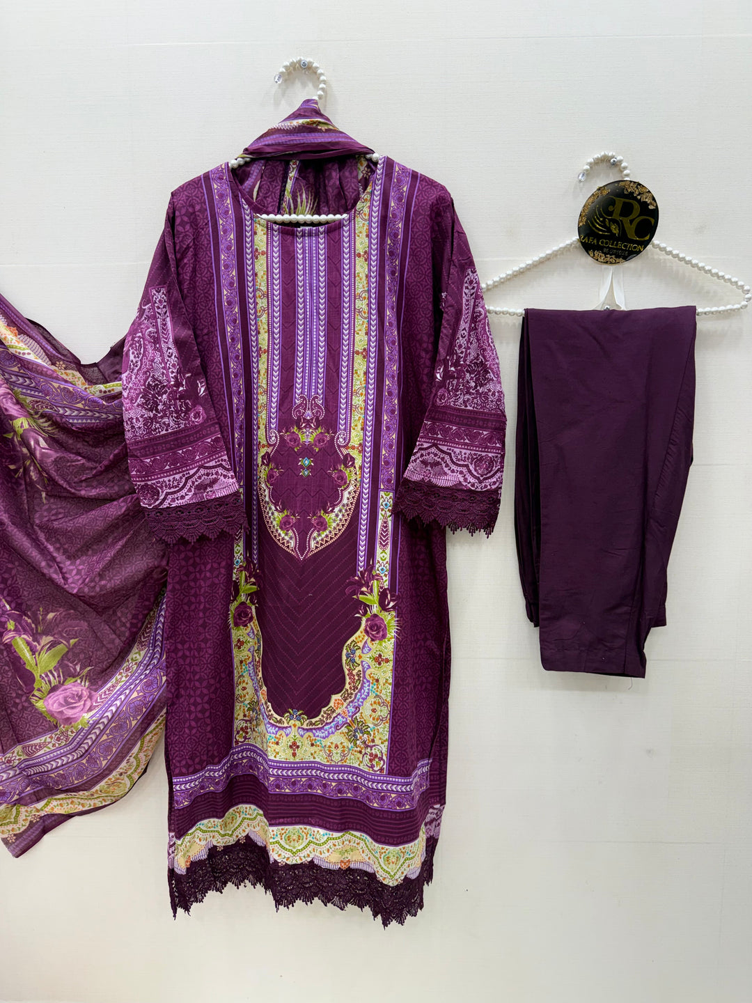 Cotton ready to wear suits 8001