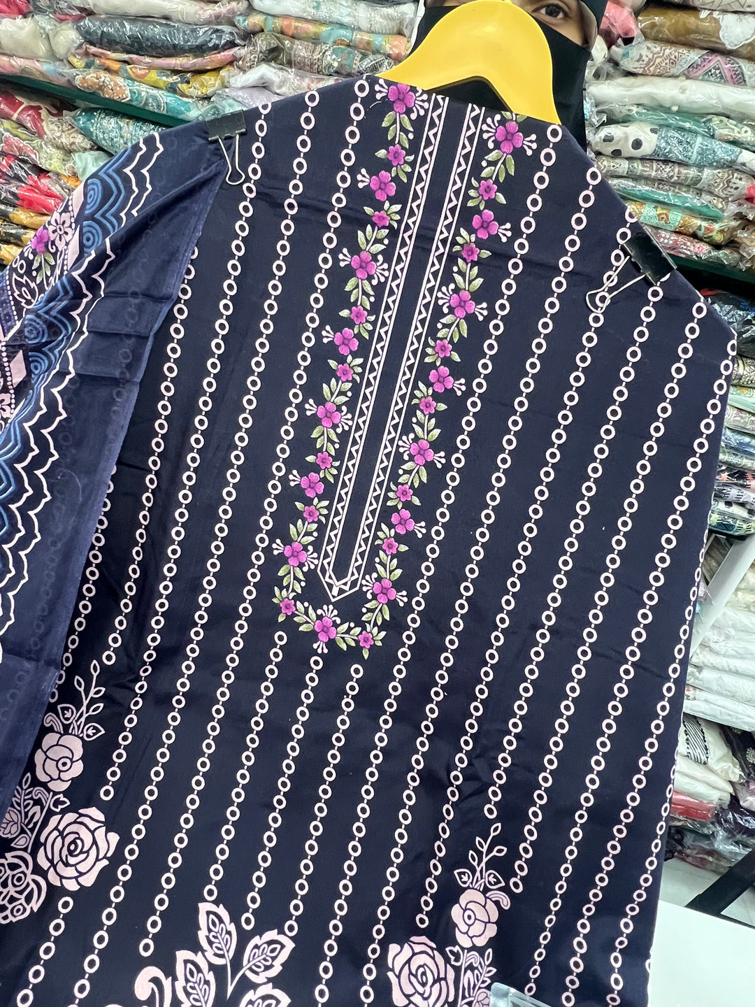 Cotton Printed suit 182852