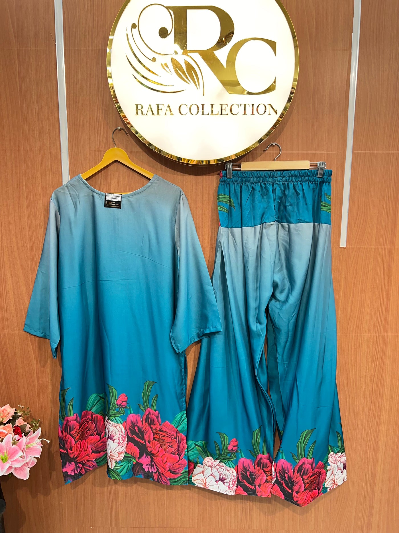 Satin farshi suits 2644