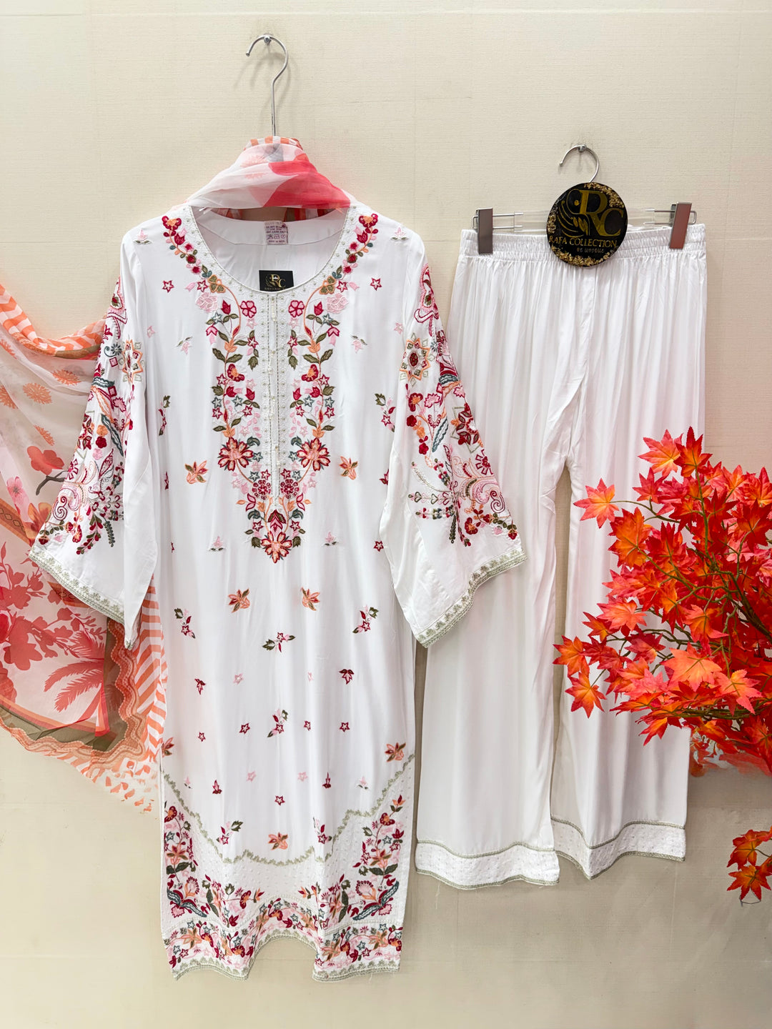 Embroidered Long Suits