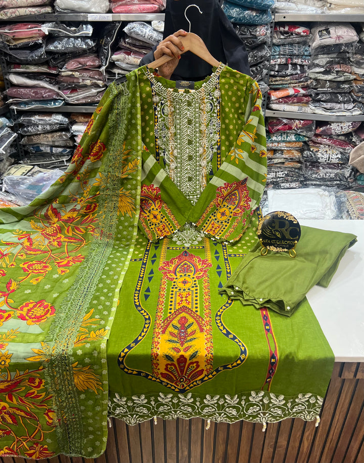 Pakistani pearl embellished suits 2661