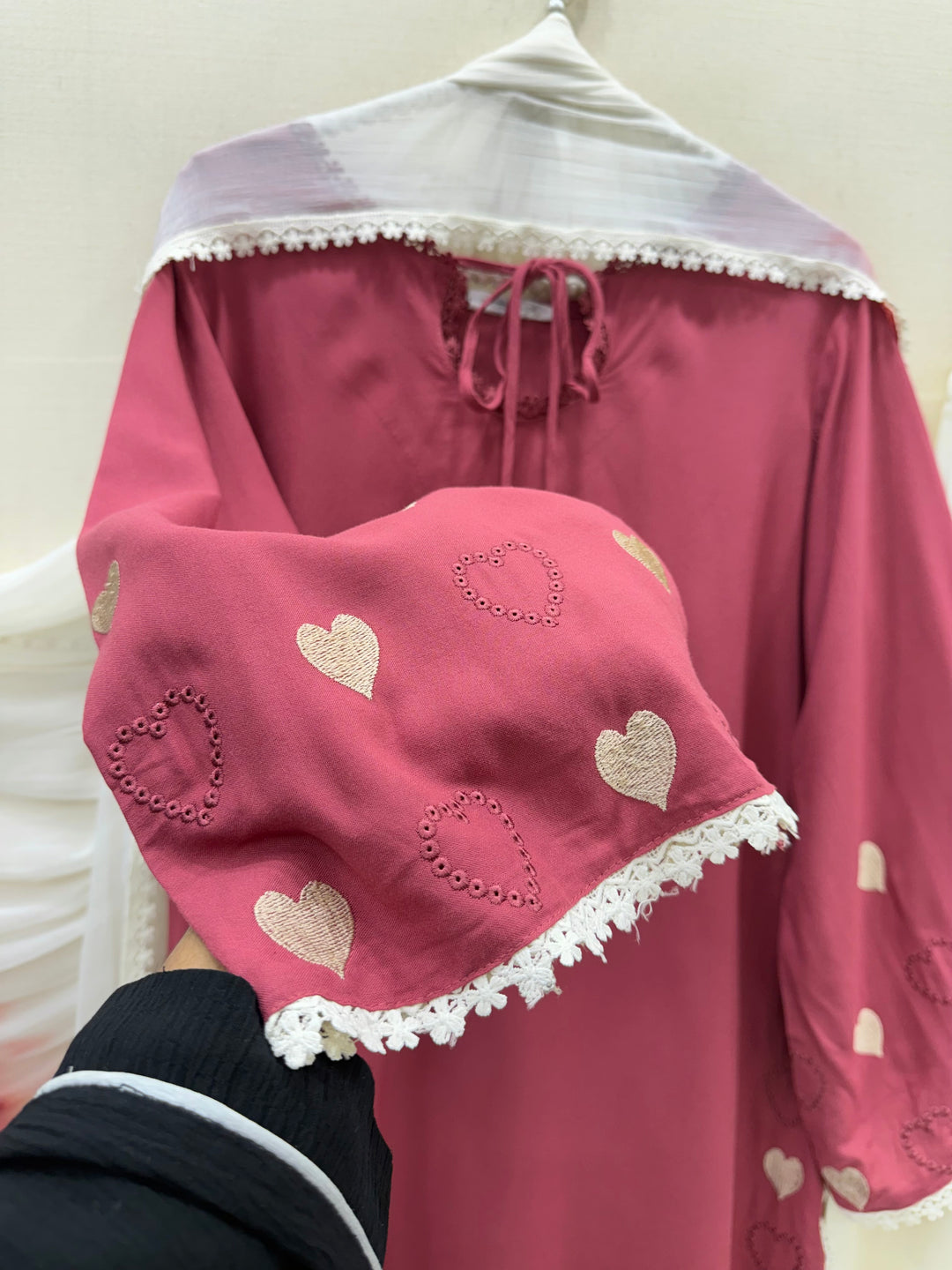 Viral Heart Embroidered Suits