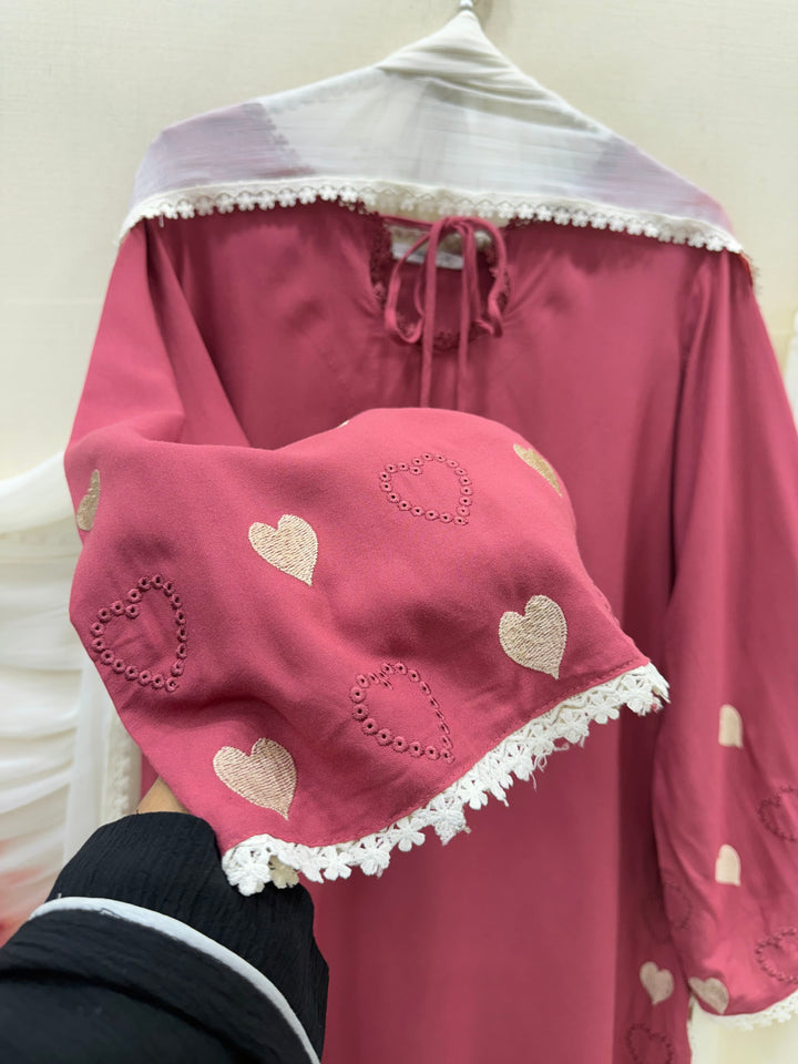 Viral Heart Embroidered Suits
