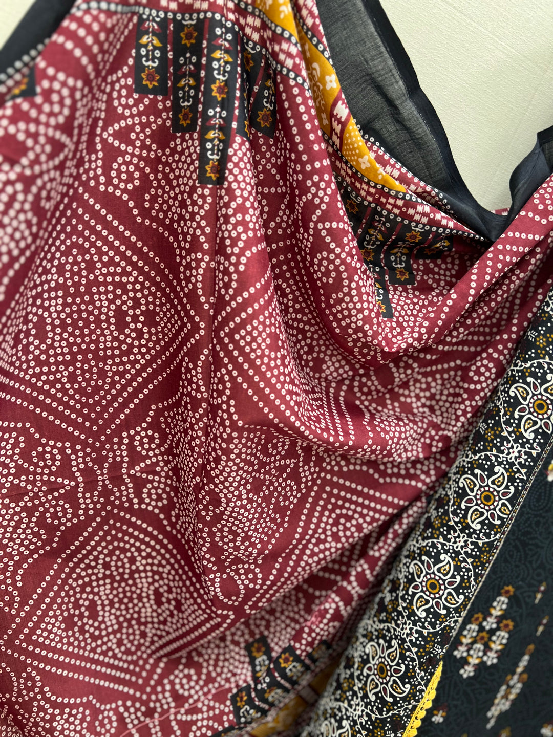 Semi Cotton embroidered suits