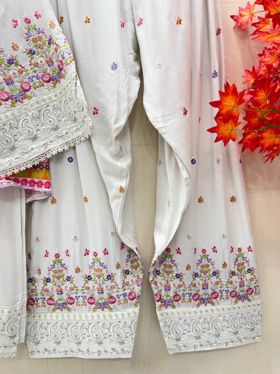 Embroidered Farshi Suit’s