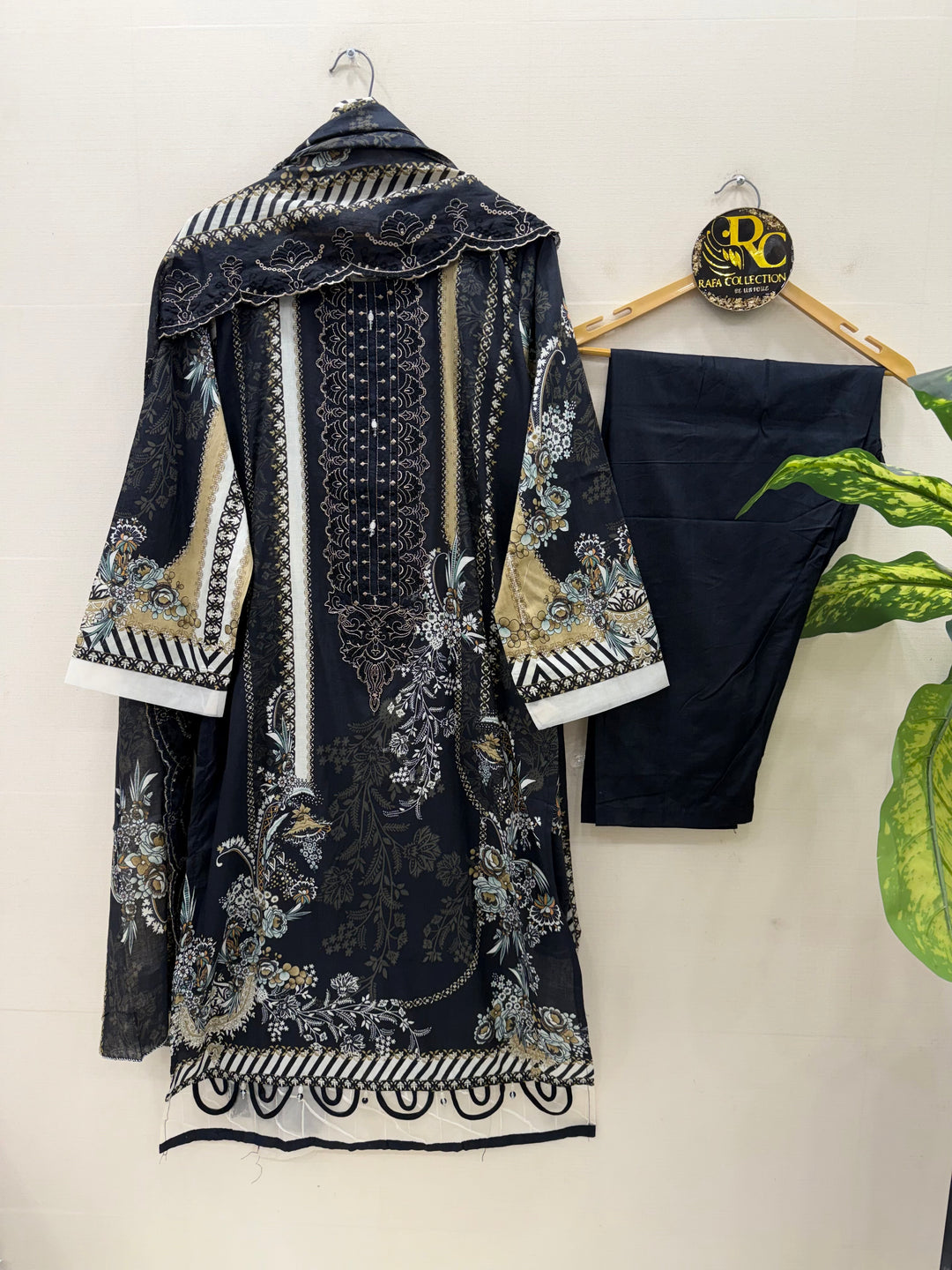 Cotton embroided suits for women