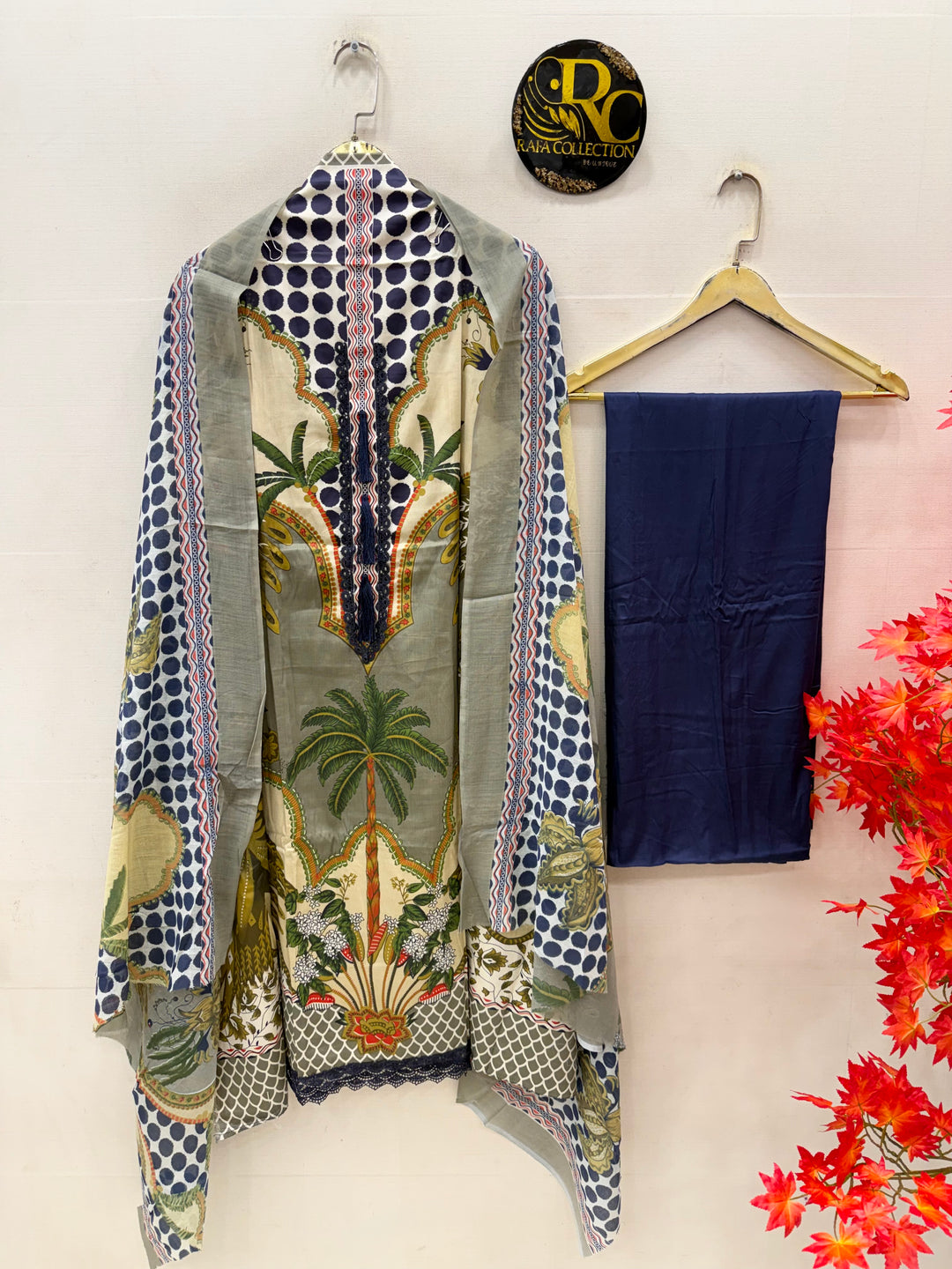 Cotton unstitched suits