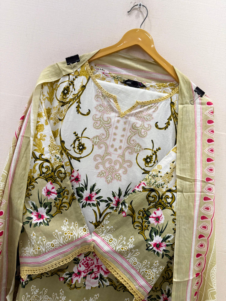 Cotton ready to wear suits