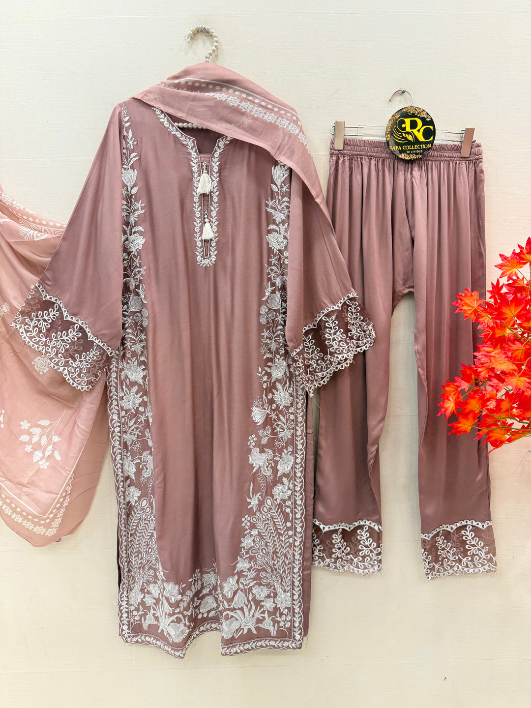 Embroidered Long Suits