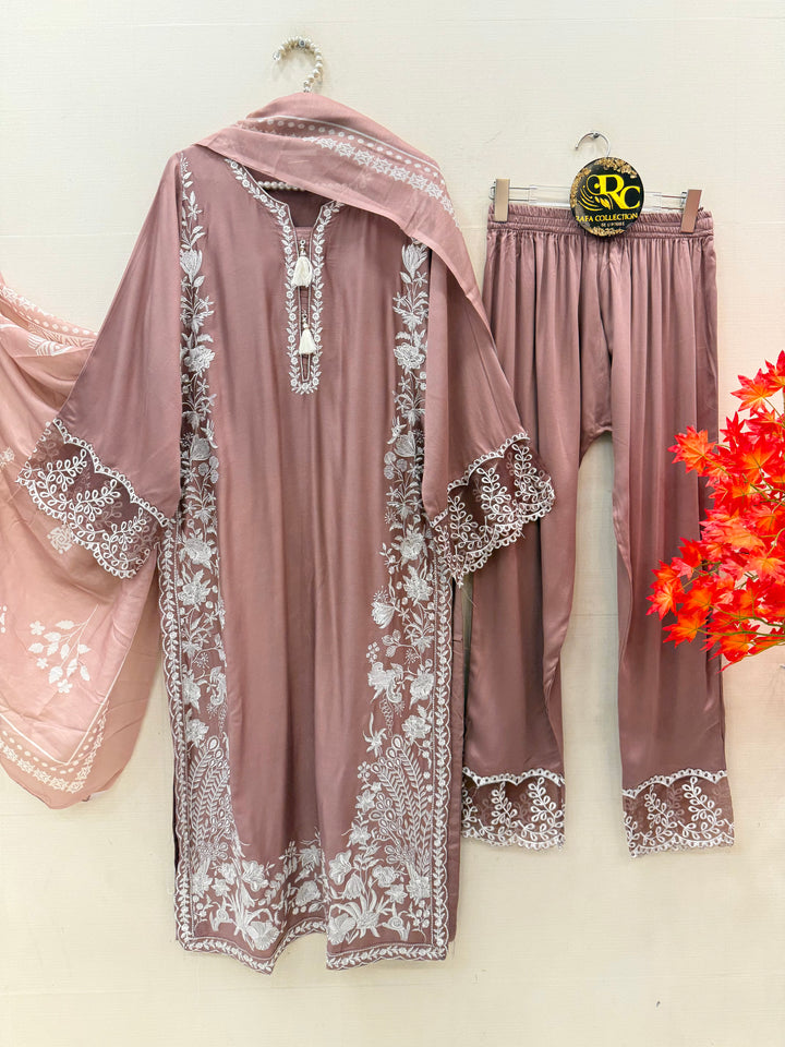 Embroidered Long Suits