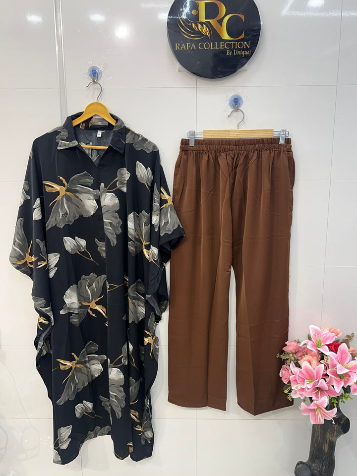 Long kaftan co ords 2606