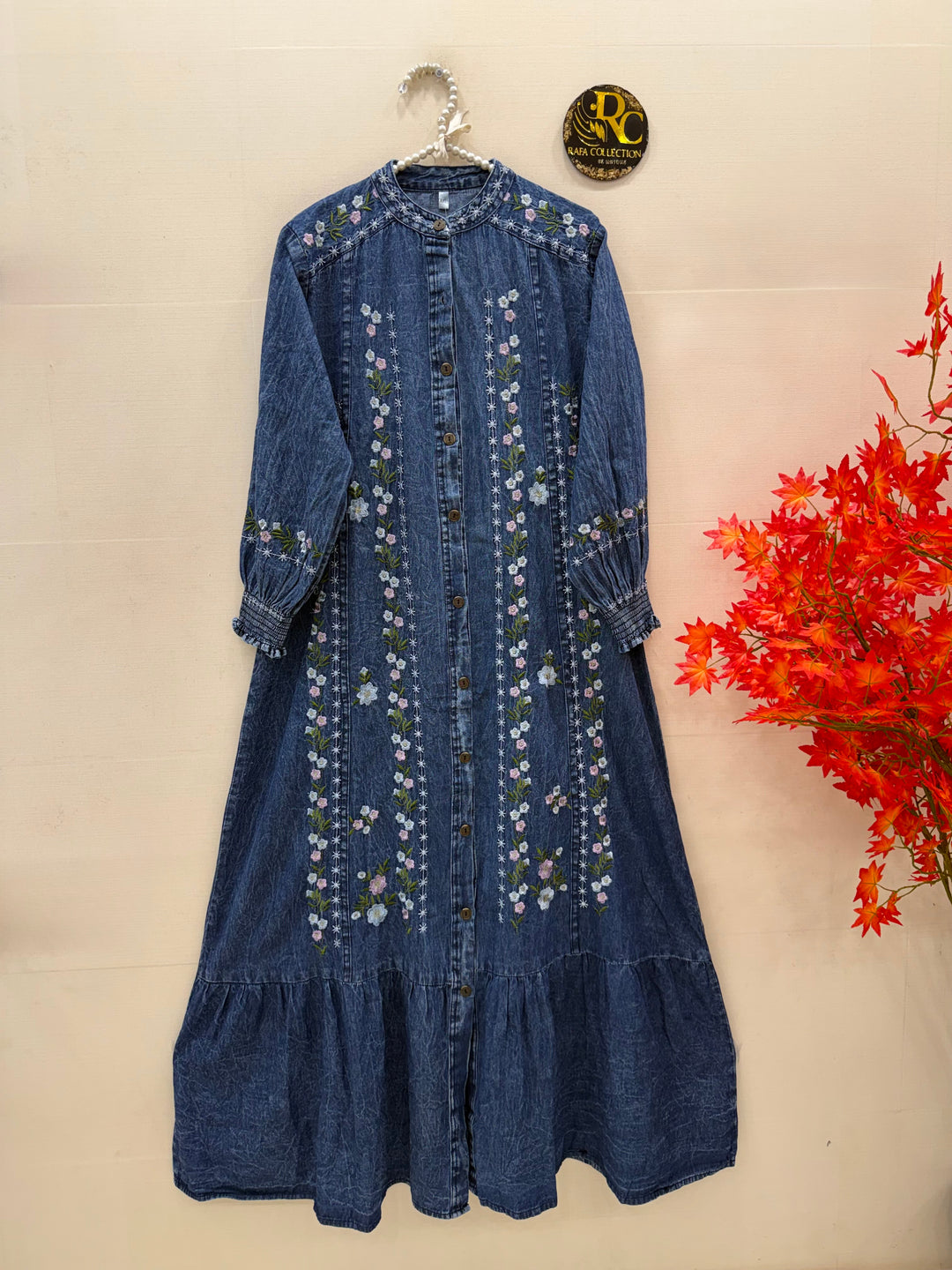 Denim Long Gown’s