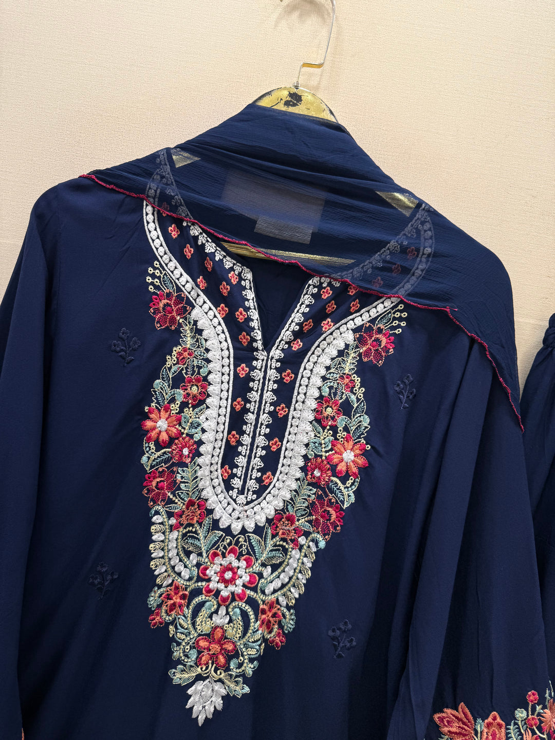 Premium Embroidered Farshi Salwar Suits