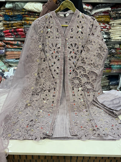 Pakistani cutwork formals 2551