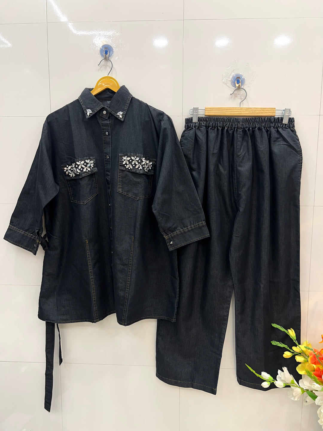 Denim Co-ord sets 2395