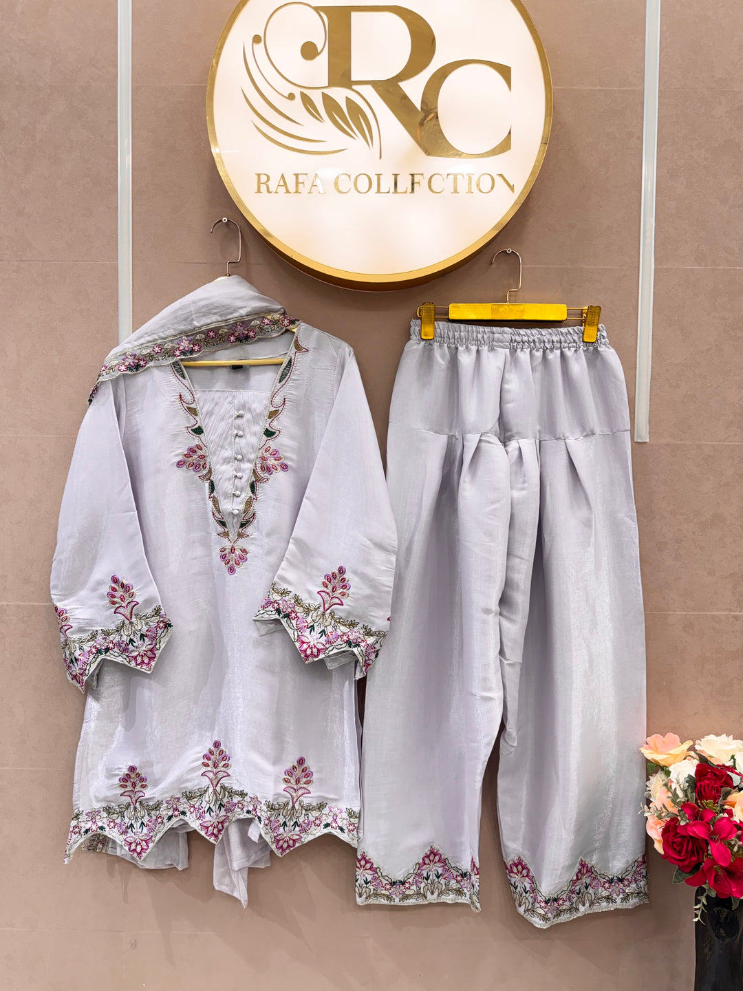 Shimmer farshi suits