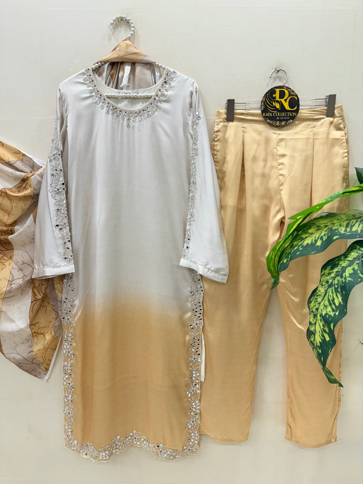 Mirror Handwork Suits