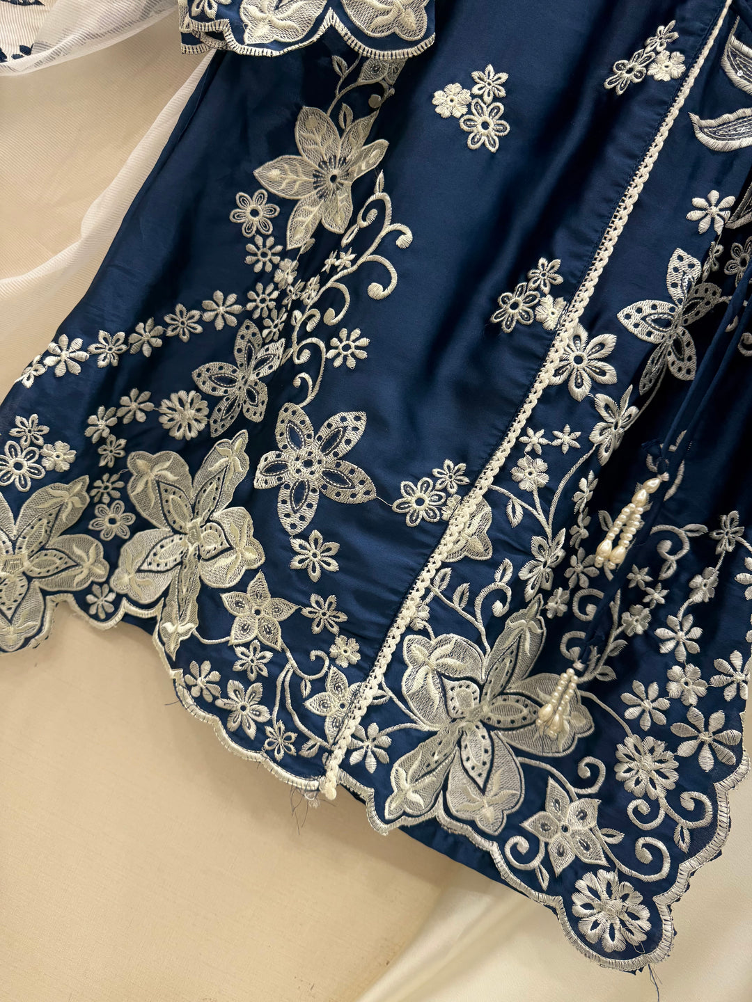 Pakistani angrakha pattern suit