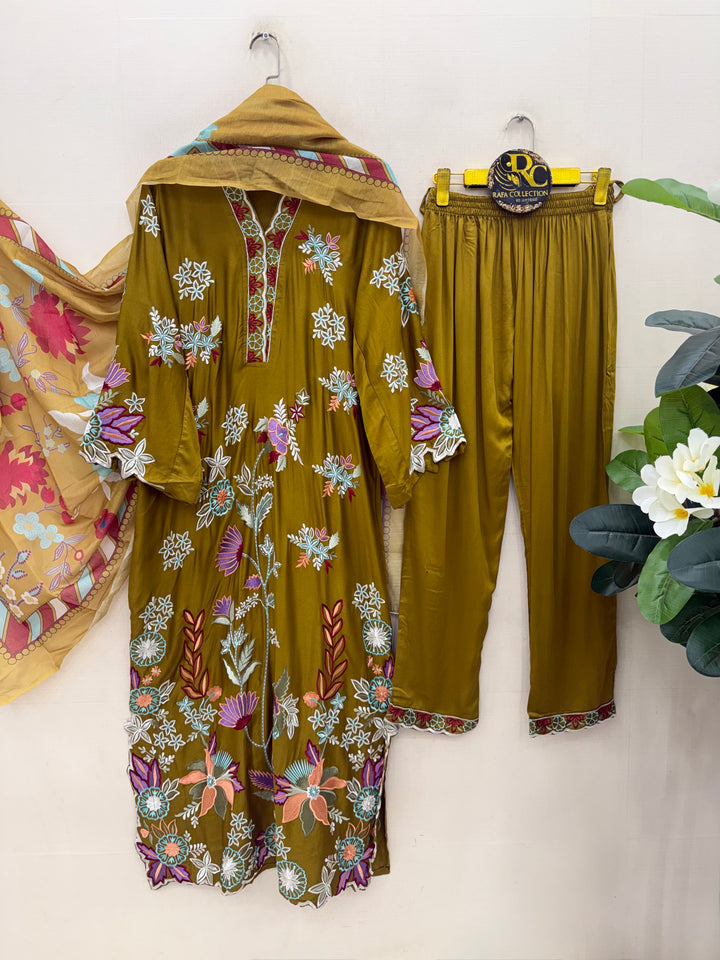Long Embroidered Kaftans