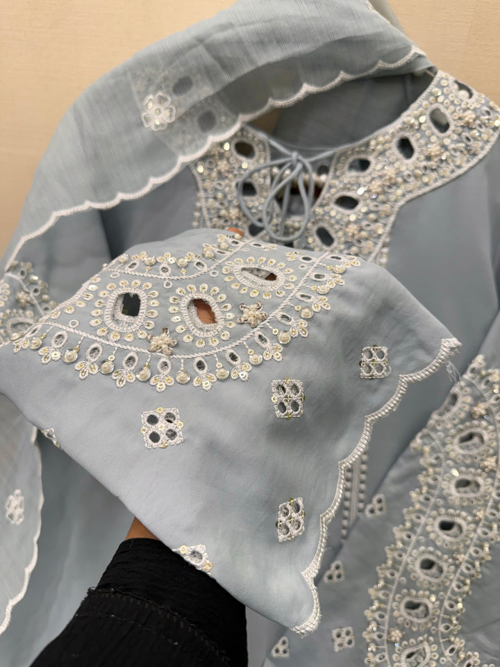 Premium cutwork long suits