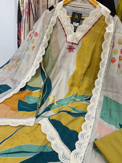 Muslin printed Suit 1737