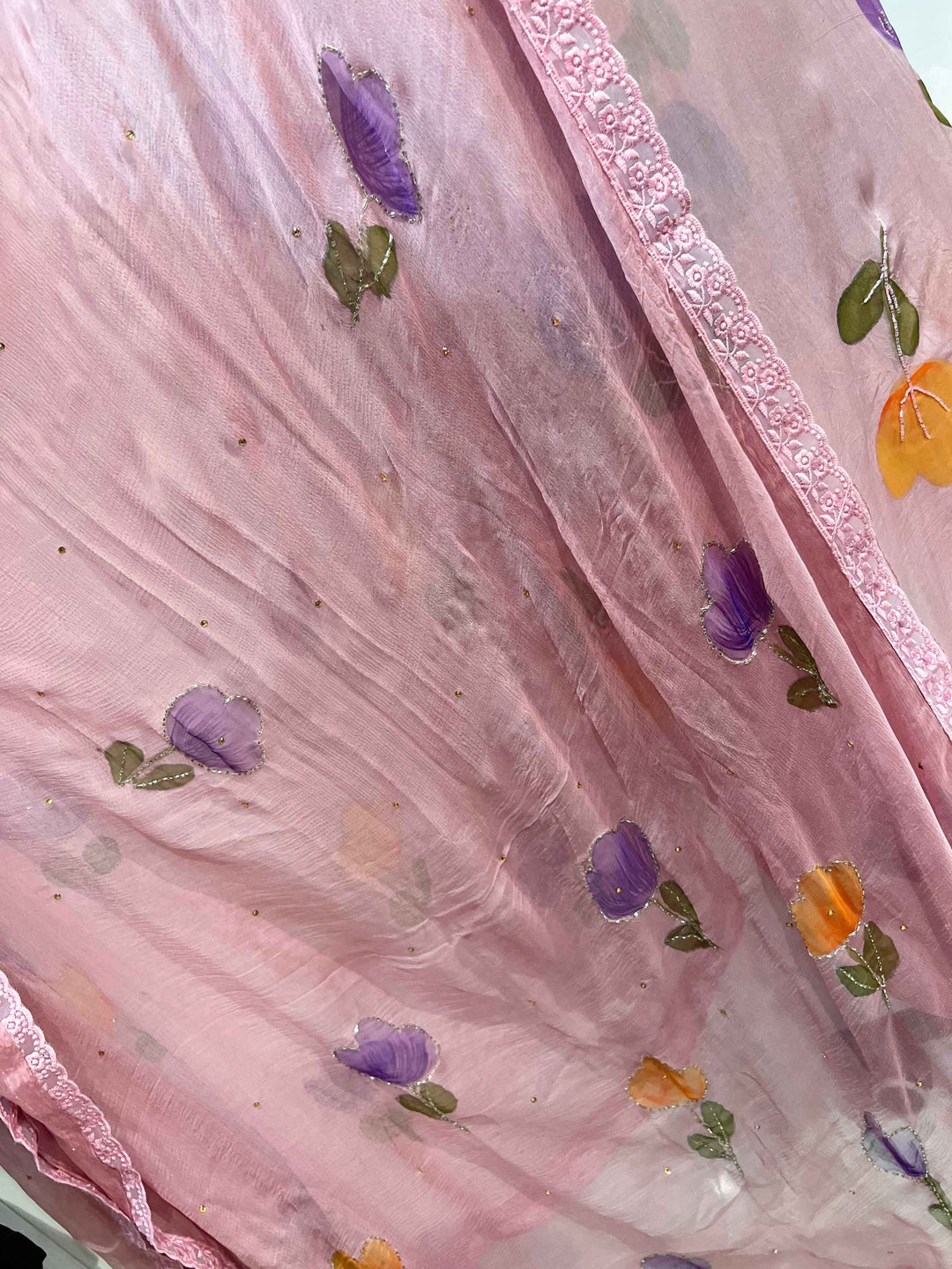 Organza unstitch suits 2249